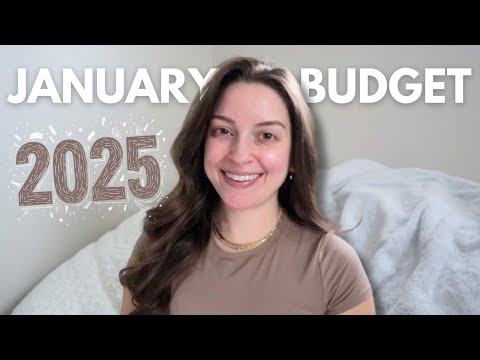 January 2025 Budget | No Buy Month, Giving Myself a Raise, and Roth IRA!!