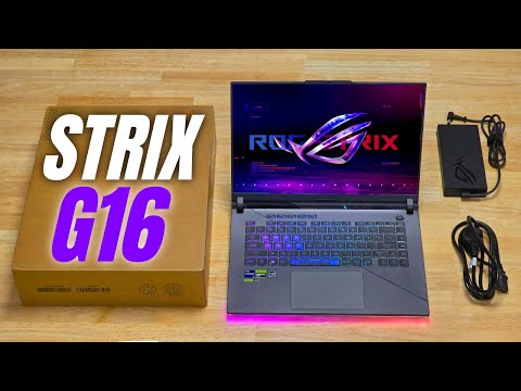 Asus ROG STRIX G16 Unboxing - Premium 16" Gaming Laptop