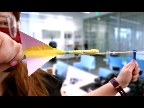 Slingshot Straw Rocket Take Home Project Kit