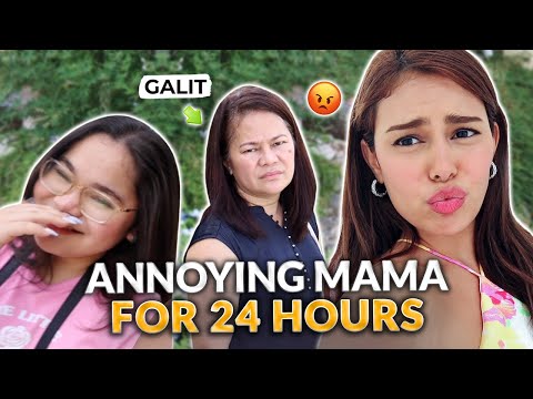 ANNOYING MAMA ALAWI FOR 24 HOURS! *MY JOWA NA?* | IVANA ALAWI