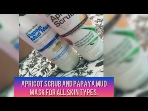 Hollywood style Apricot Scrub and Papaya Mud mask