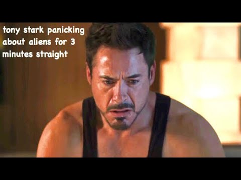 tony stark panicking about infinity war for 3 minutes straight