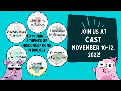 Amoeba Sisters at CAST 2022