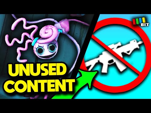 Unused Project Playtime Skins, Objects & GUNS? | LOST BITS [TetraBitGaming]