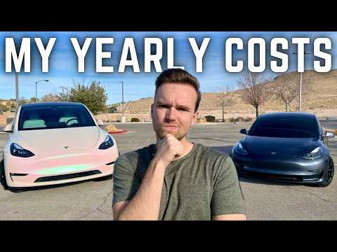 How Much Money I Spend & Save Owning 2 Teslas