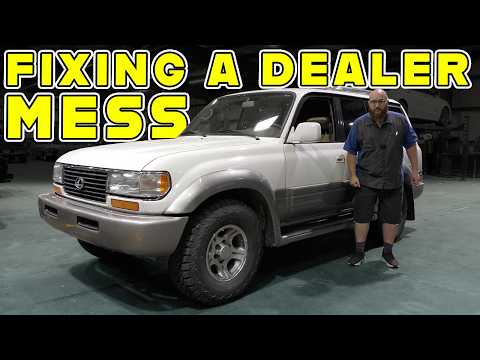 DEALER Couldn't Fix It & Nearly Broke This Lexus LX450