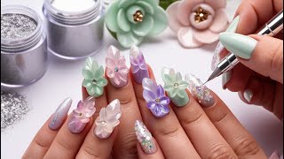 💅✨Nail Art ASMR: Unique, Sparkly & Super Artistic! ✨💖🌸