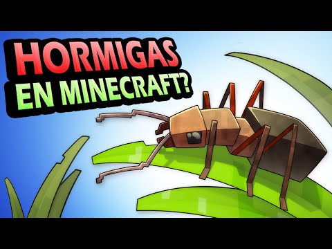 ¿Qué Pasaría si HORMIGAS Existieran en Minecraft?