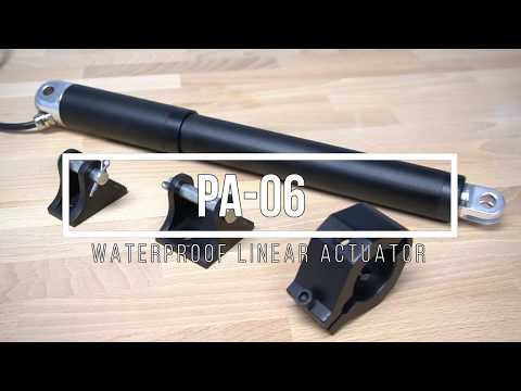 PA-06 Waterproof Linear Actuator Overview - IP67M Protection Rating