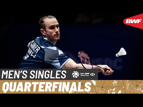 YONEX All England Open 2025 | Alex Lanier (FRA) vs. Wang Tzu Wei (TPE) | QF