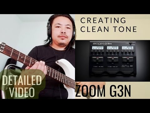 Clean guitar patch zoom G3n | Clean tone on zoom g3n guitar processor