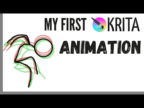 My FIRST ever Krita animation