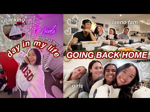 day in my life GOING BACK TO MY HOMETOWN | Vlogmas Day 5