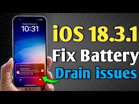 iOS 18.3.1 - Fix Battery Drain issue | iOS 18.3.2