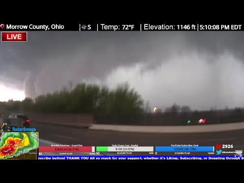 Ohio Structure & Tornado Warnings - Live Stream Archive