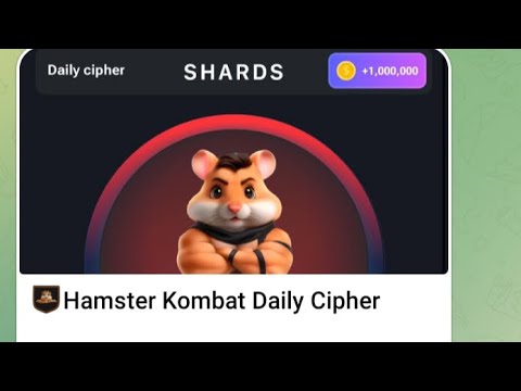 3 August Hamster combat cypher code ll hamster combat Daily chyper code