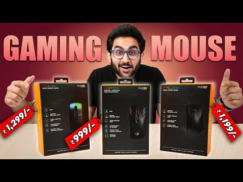 Bought These 3 Affordable Gaming Mouse on Your Demand - Cosmic Byte Raptor, Falcon & Pulse