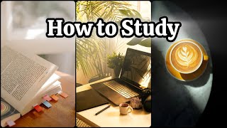 3 Tips on How to Study SMARTER + How to Schedule a Study Session