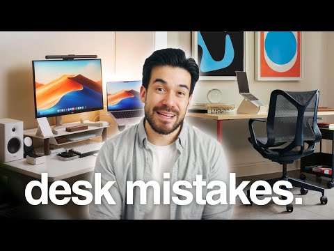 Architect's TOP 10 Desk Setup Mistakes (& How to Fix Them)