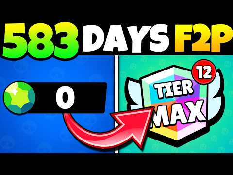 I MAXED 12 Brawlers in 10 days! (F2P#22)