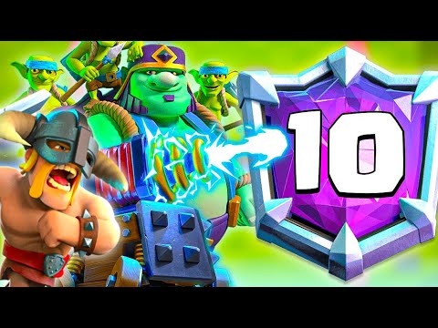 TOP 10 IN WORLD WITH BEST SPARKY DECK - Clash Royale