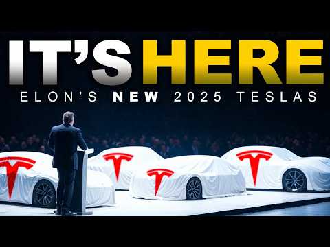 Release TODAY?! - Elon Announces NEW Tesla Models For 2025!