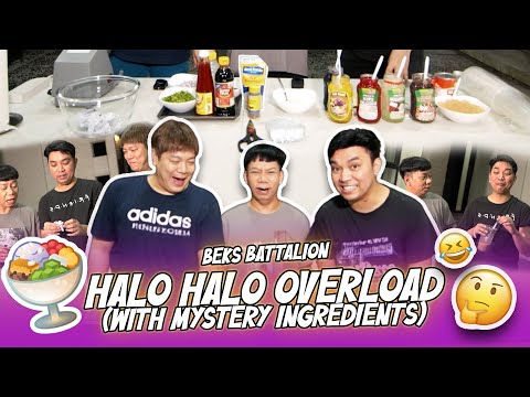 HALO HALO OVERLOAD (WITH MYSTERY INGREDIENTS) | BEKS BATTALION