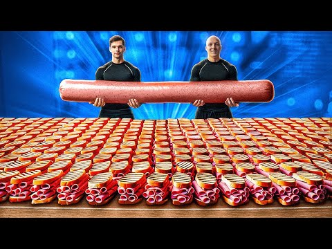 How Many Sandwiches Can You Make from the World's largest Sausage?