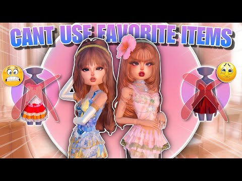 *CANT* Wear The *MOST USED* Items In Dress To Impress!! (Roblox)