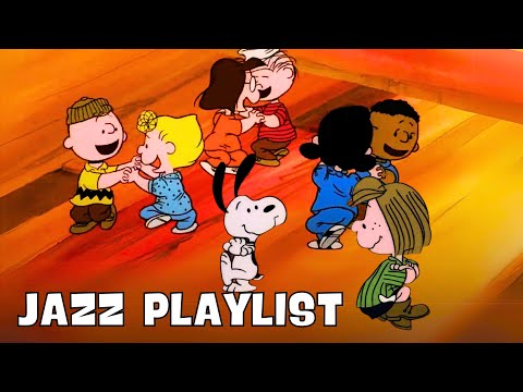 [𝐫𝐞𝐥𝐚𝐱𝐢𝐧𝐠 𝗽𝗹𝗮𝘆𝗹𝗶𝘀𝘁] Enjoy the Party with Snoopy and Peanuts Gang | Upmood Jazz Melodies 💃🏻🎧