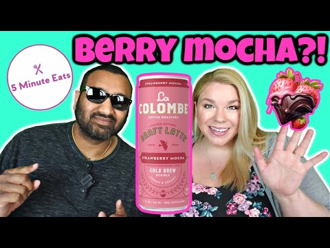 La Colombe Draft Latte Strawberry Mocha Review