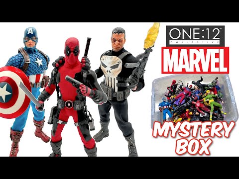 Marvel Mezco 1:12 Mystery Box!  Unique versions of your favorites!