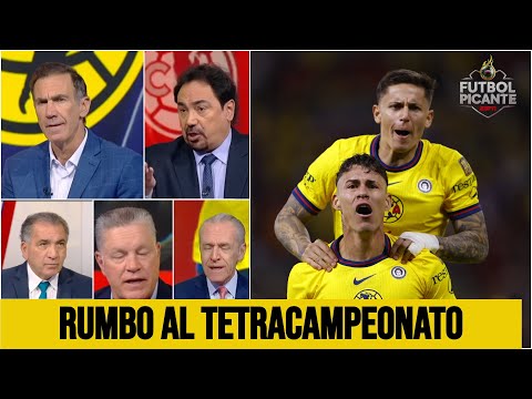 AMÉRICA rumbo al TETRACAMPEONATO en LIGA MX. Es la verdadera MÁQUINA del Clausura | Futbol Picante