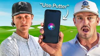 Can I Beat Bryson DeChambeau if Siri Picks His Clubs?