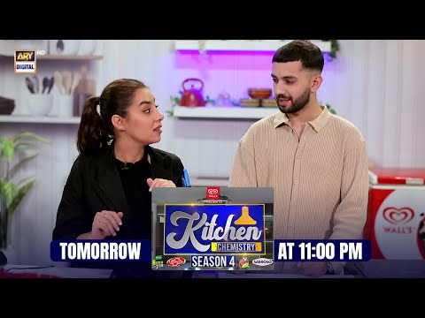 Kitchen Chemistry S4 | Shaheer Khan | Tomorrow at 9 PM | ARY Digital YouTube!