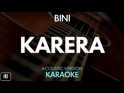 BINI - Karera (Karaoke/Acoustic Version)