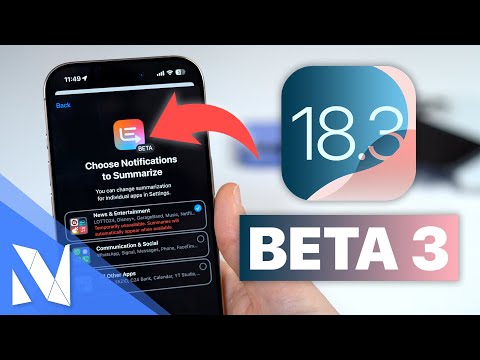 iOS 18.3 Beta 3 - Was ist neu? (Summarize Notifications, Kamerasteuerung & mehr) | Nils-Hendrik Welk