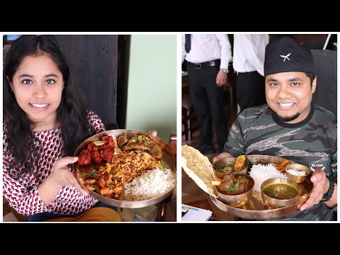 Thakali Thali In India | Newari Food | Thakali Khana Set | Very Tasty Nepali Food In India