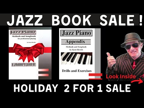 BUY JAZZ BOOK- get 140 pg. Appendix of exercises for free. 1000's sold. Best deal - The Jazz Ranch.