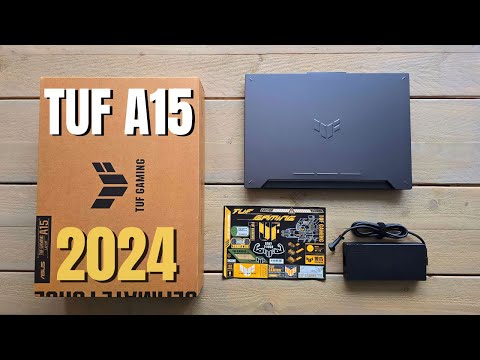 NEW Asus TUF A15 (2024) UNBOXING - The CHEAPEST Gaming Laptop