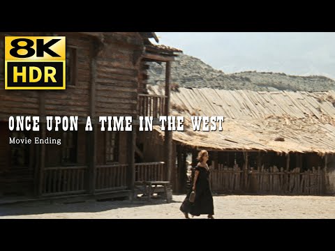 Once Upon a Time in the West (1968) • Beautiful Ending Shot • 8K HDR & HQ Sound