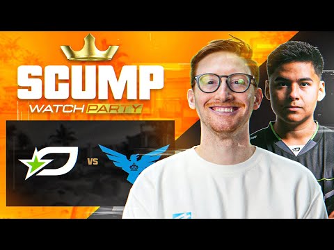 OpTic TEXAS VS CAROLINA ROYAL RAVENS!! SCUMP WATCH PARTY - CDL Major 2 Week 2