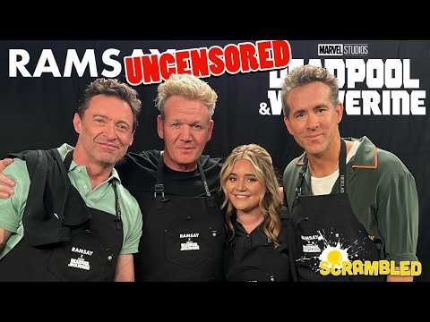 UNCENSORED & Extended Gordon Ramsay, Ryan Reynolds & Hugh Jackman Chimichanga Cook-Off