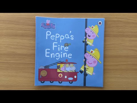 Peppa’s Fire Engine 🚒 Read Aloud Peppa Pig Book for Children and Todders