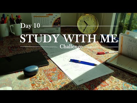 DAY 10| STUDY WIYH ME/ LAST DAY OF 10_DAY CHALLENGE/ 25 MIN