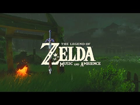 rainy night vibes... Dreamy relaxing zelda music to Sleep, Study