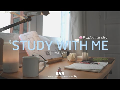 5-HOUR STUDY WITH ME | Cozy morning | Lo-Fi, Background noises | Pomodoro 25/5