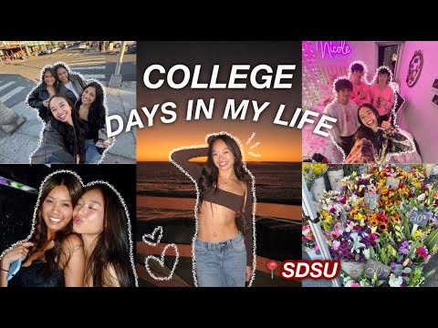 COLLEGE DAYS IN MY LIFE | *freshman year @ SDSU*