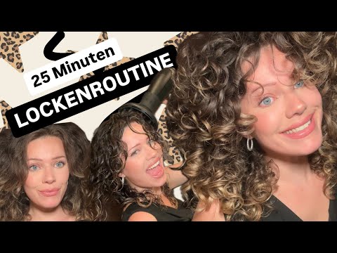 die perfekte 25 MINUTEN LOCKENROUTINE !!