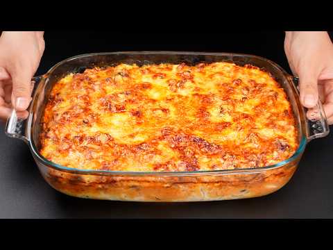 ❗️The most delicious casserole recipe!🔝I cook it for the whole family every weekend!